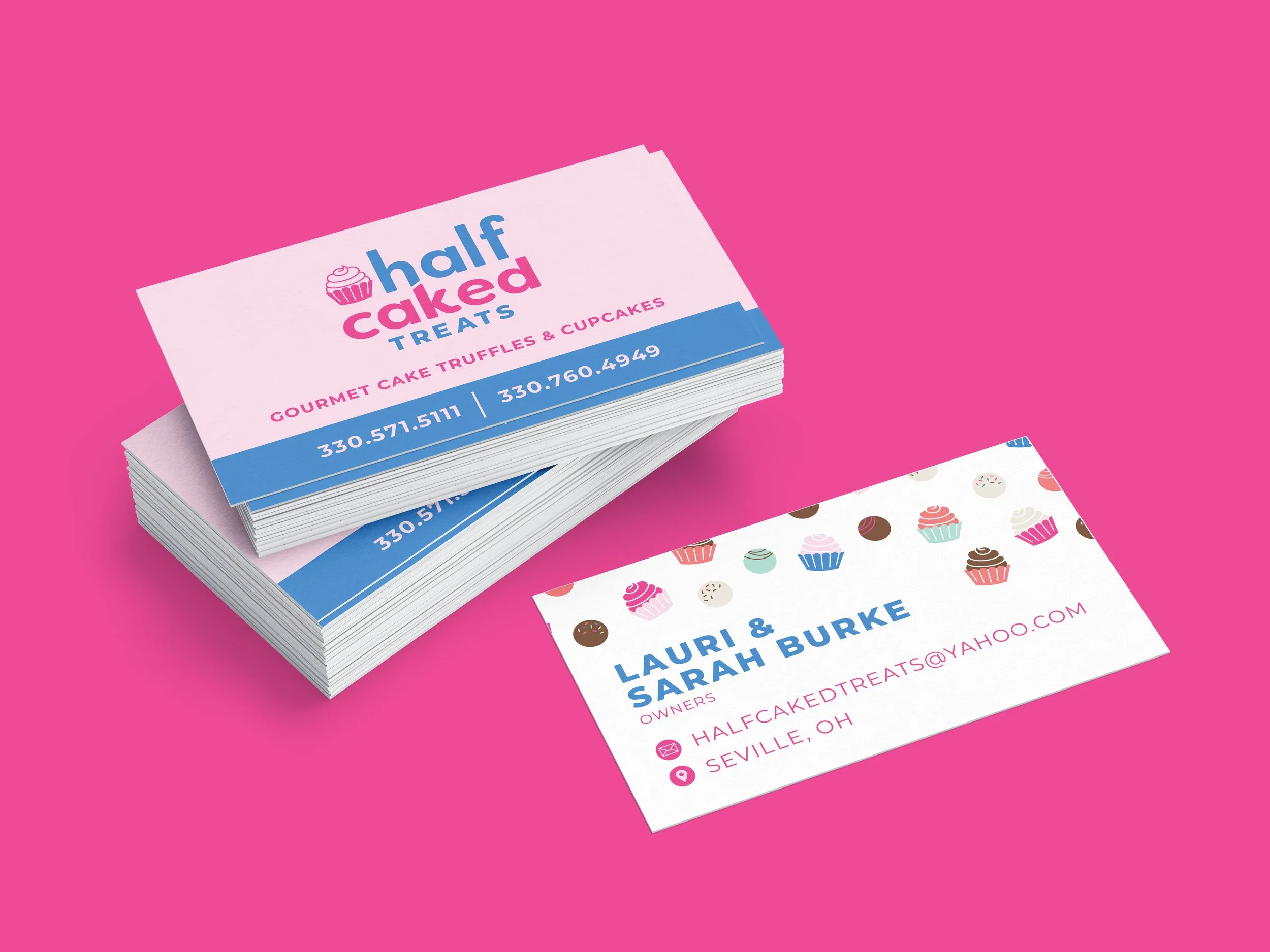 HALF CAKED TREATS | REBRAND