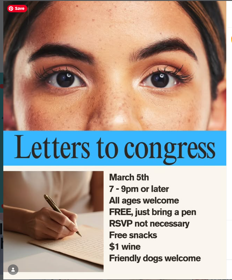 Letters to Congress - 