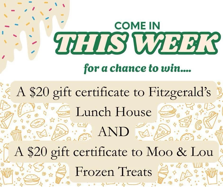 CHRISTMAS IN JULY- 
Our first week of prizes will take you to some of our favorite spots by the Salt Cave to grab a quick bite or sweet treat. Schedule an appointment for this week and you will be entered to win this amazing prize!

#gettingsalty #sa