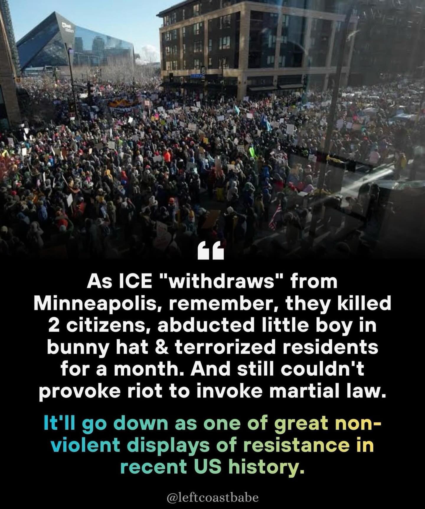 It was never truly about immigration. Immigration is just a pretext fascist use to establish one-party police state.