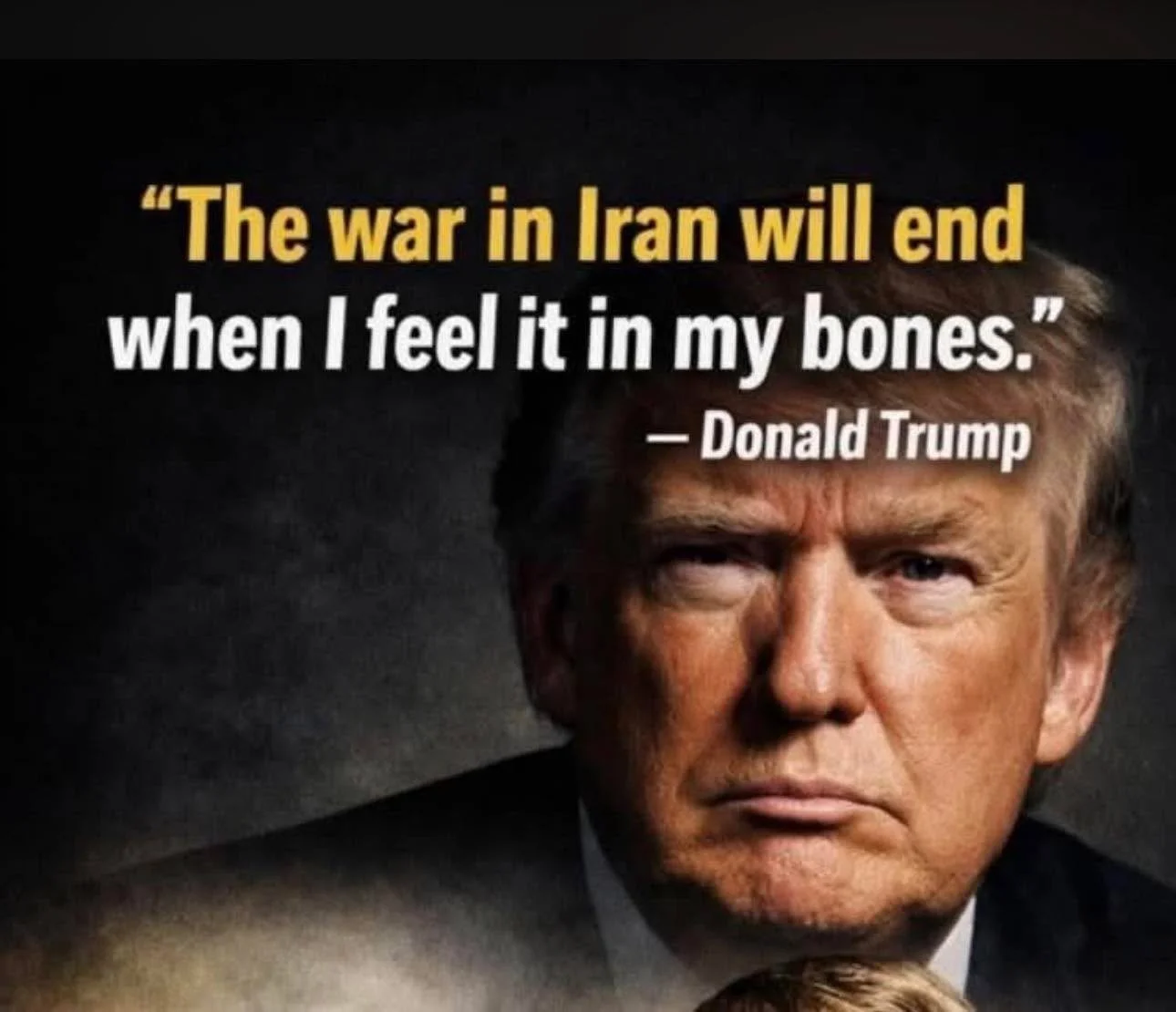 From his gut to his bones.