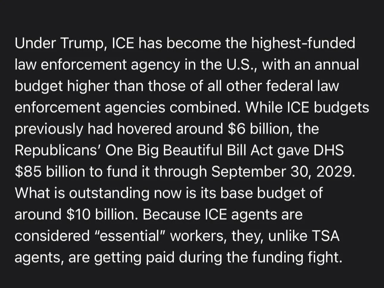 Republicans are blocking Democratic bills to fund TSA while ICE negotiations continue.
Read more in March 22, 2026 @heathercoxrichardson Letters from an Americans