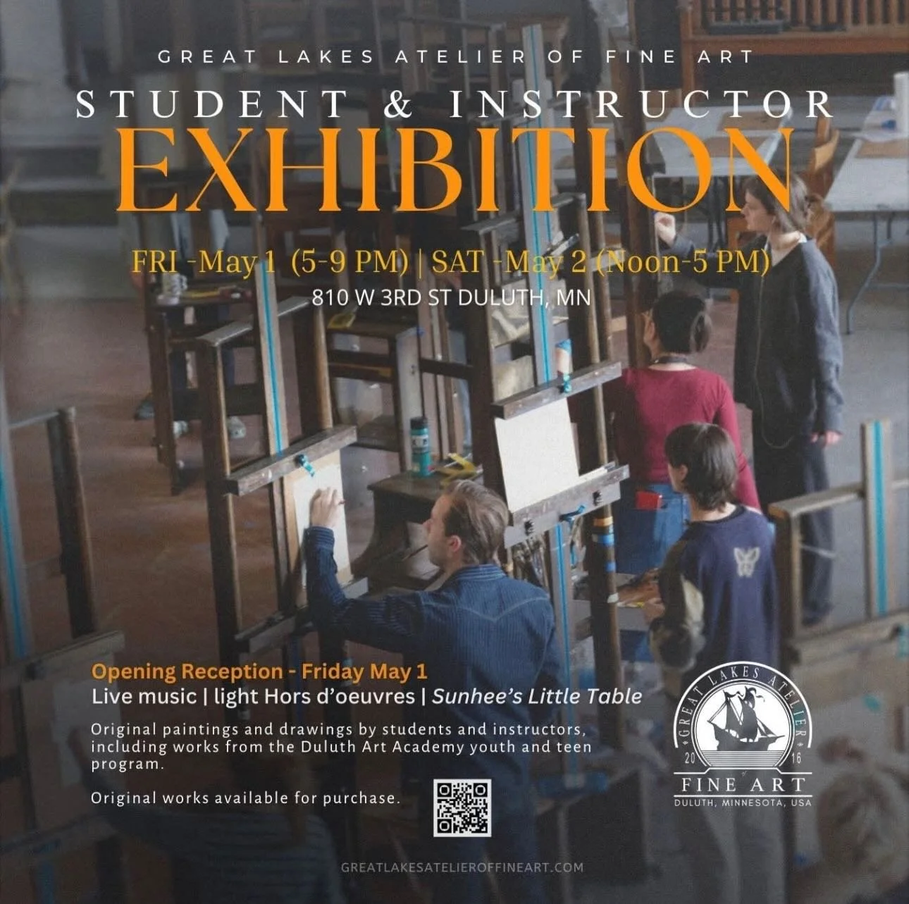 Hope to see you in a week!! 

#art #atelier #exhibition #midwest #realism