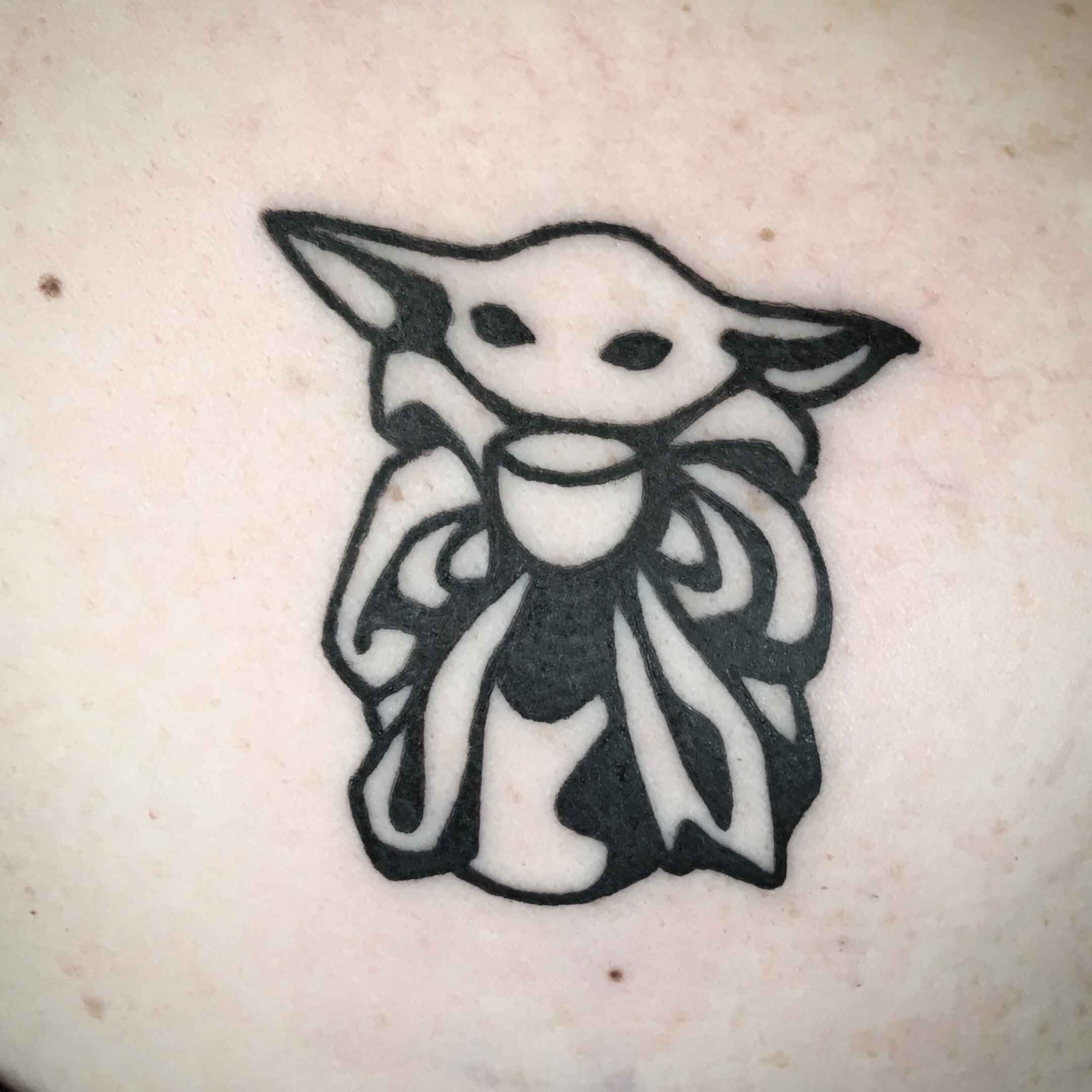 60 Yoda Tattoo Designs For Men  Jedi Master Ink Ideas