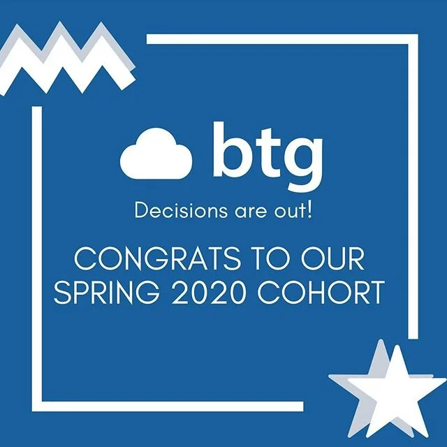 Congrats to our new cohort!!