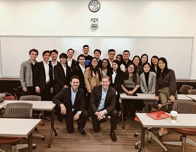 today, we had two wealth management financial advisers from UBS come and speak to us about their experiences, as well as network after. Thank you to them and our very own @katherinepengg for such a great event!