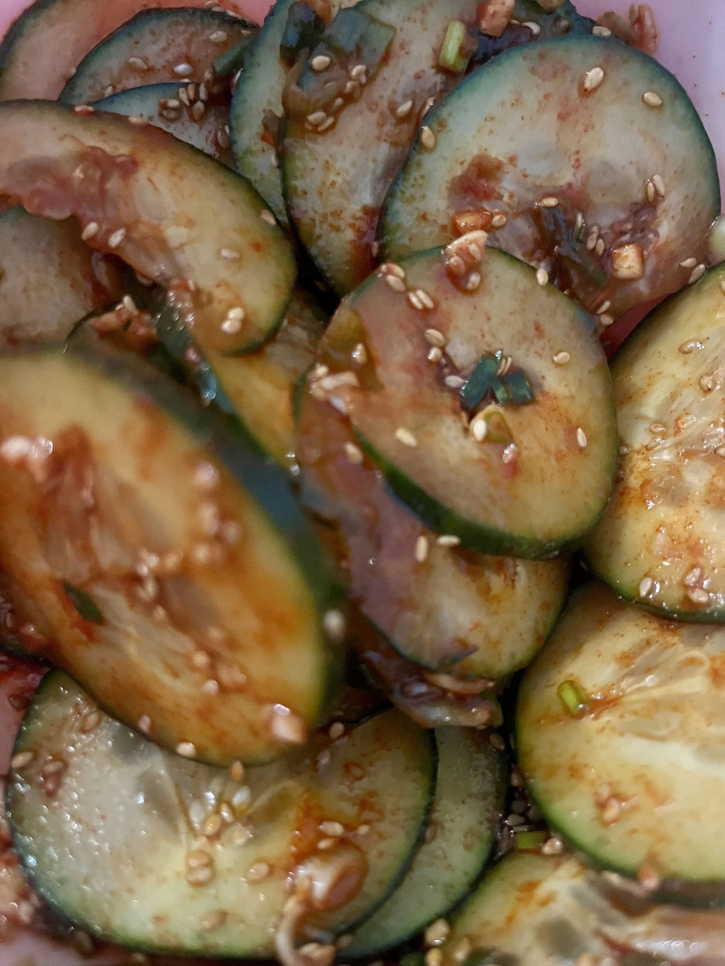 Korean Cucumber Salad (Oi Muchim)