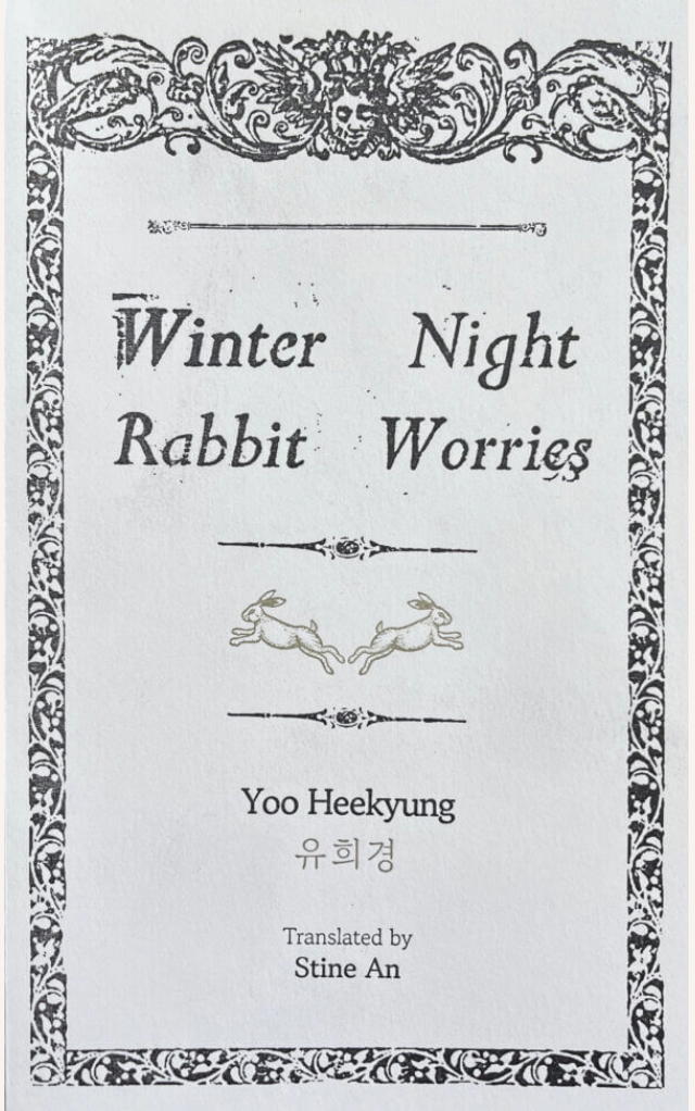 Winter Night Rabbit Worries