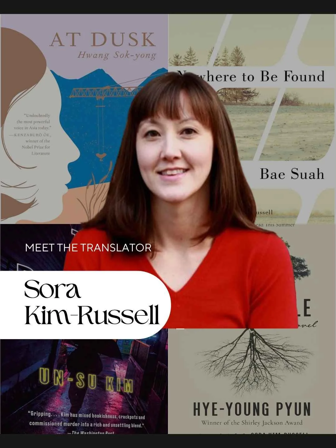 Meet the Translator: Sora Kim-Russell
