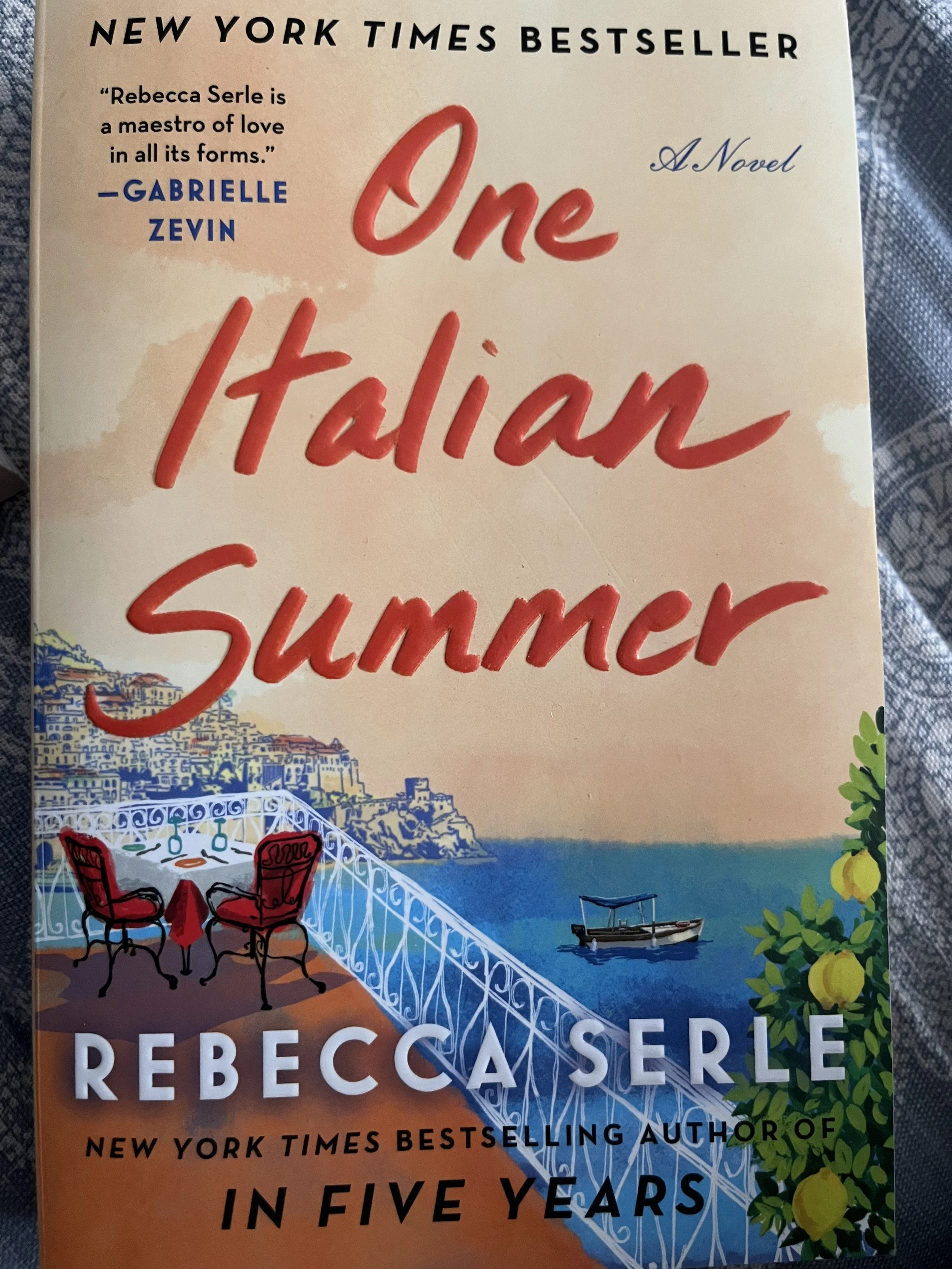 Cover of One Italian Summer bu Serle