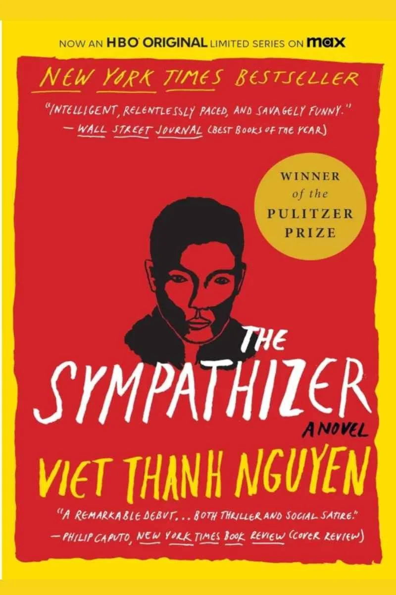 Book cover of The Sympathizer by Viet Thanh Nguyen featured in a My Asian Era review.