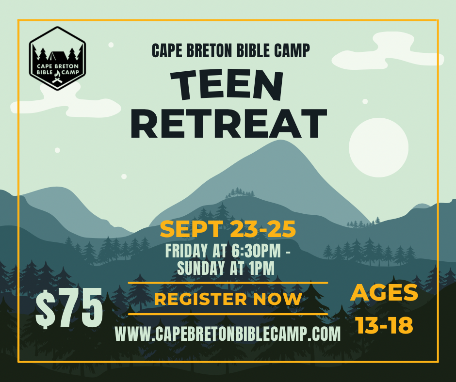 Cape Breton Bible Camp Teen Retreat