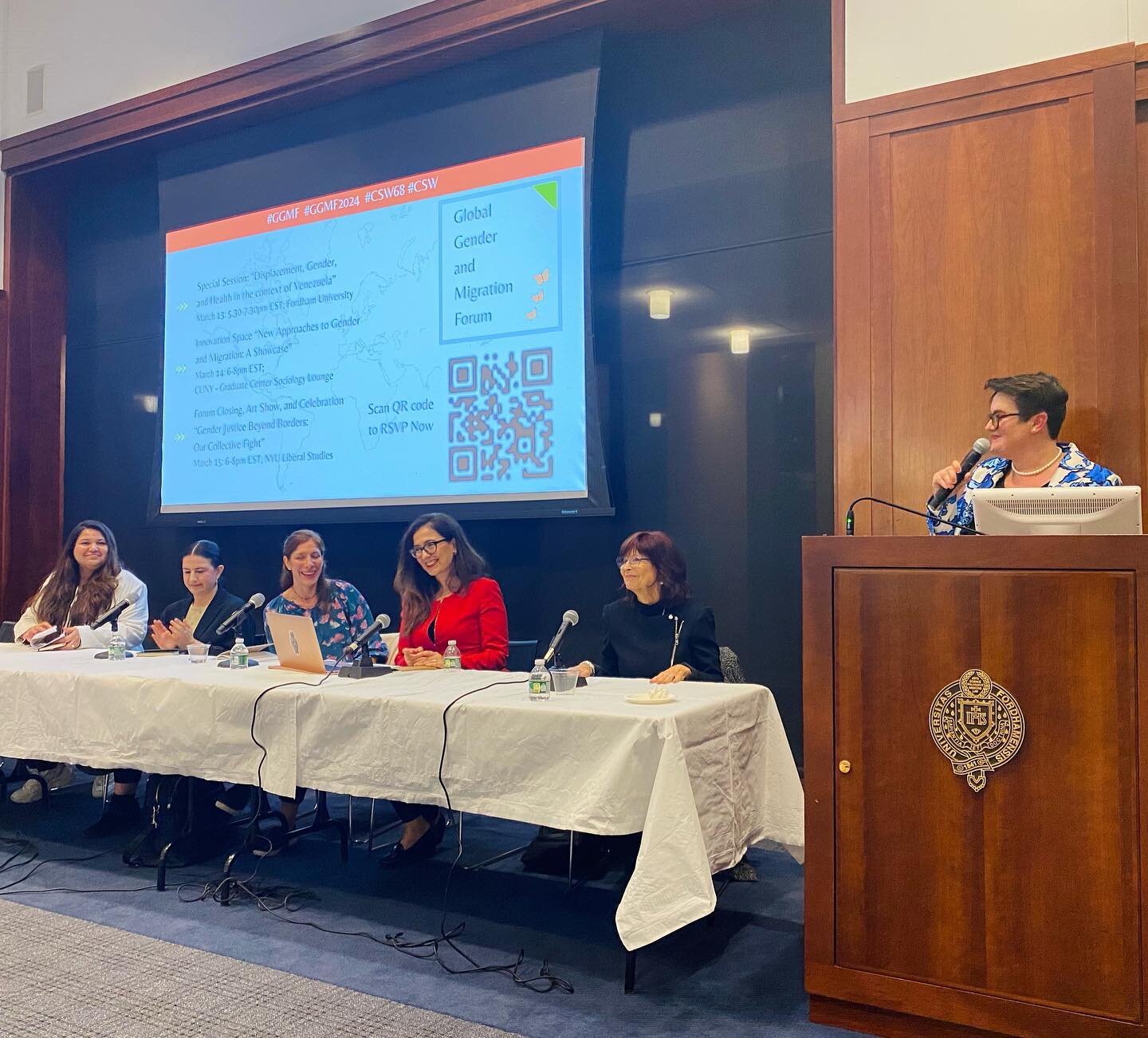 🔊First Global Gender and Migration Forum - Day 2📢

Day 2️⃣ of the First Global Gender and Migration Forum included a double-header of events:

🗽Our first session &ldquo;Local Approaches to Global Challenges: NYC, Migration, and Gender&rdquo; was m