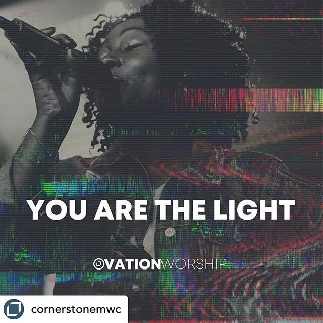 Posted @withrepost &bull; @cornerstonemwc You've been waiting for it! Now it's finally here! 😱 Our very own Ovation Worship is dropping their first single, &quot;You Are The Light&quot; on January 10th! We will be releasing the single on every major