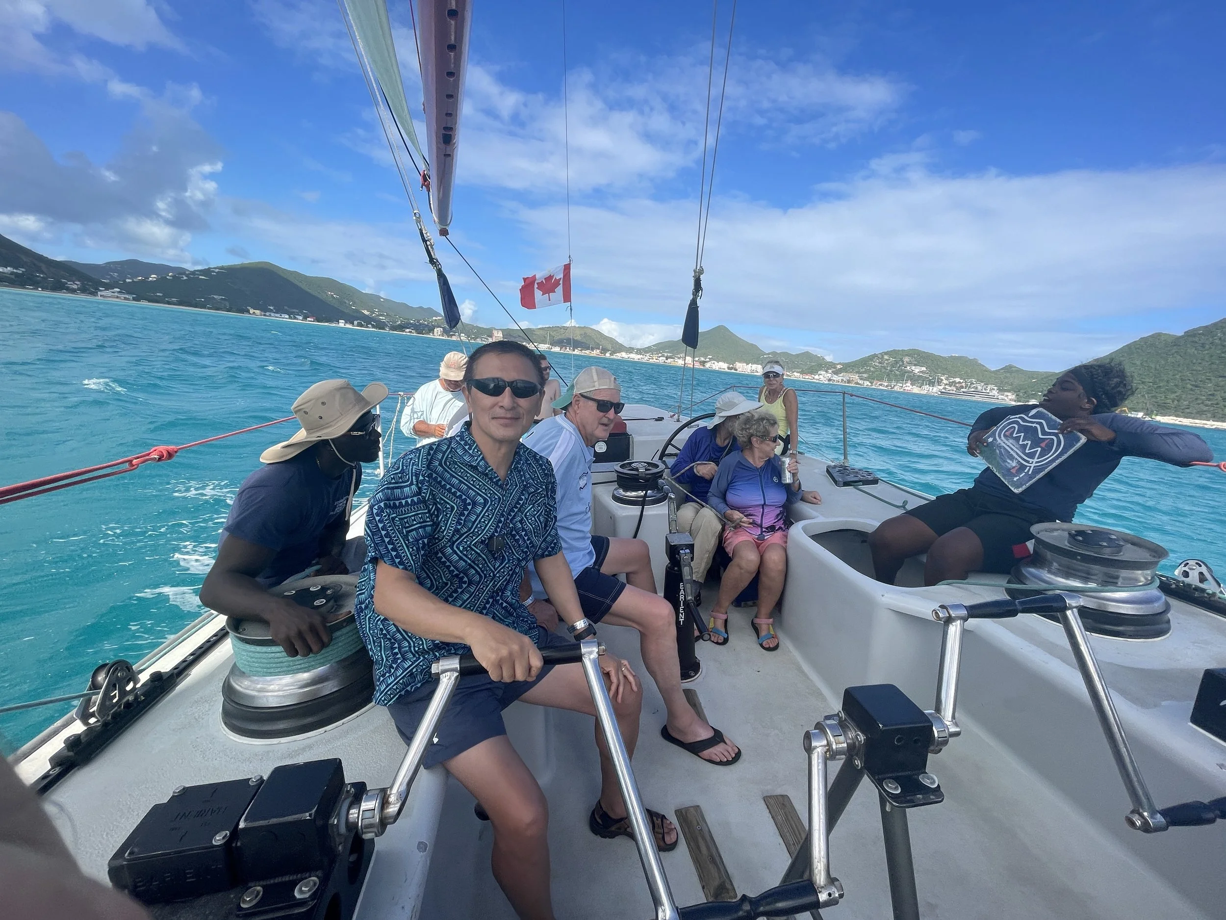 America’s Cup &amp; Marigot 美洲杯帆船赛与马里戈港