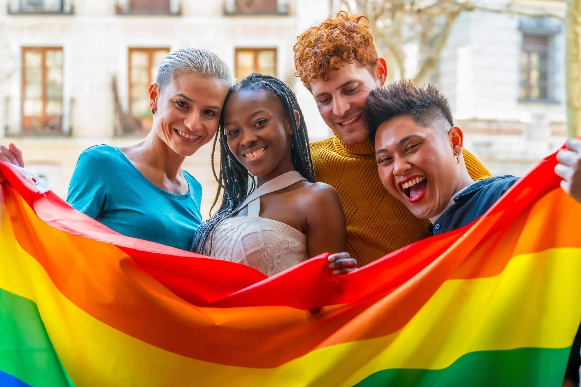 LGBTQIA+ individuals celebrating identity, connection, and affirming mental health support in Dunwoody