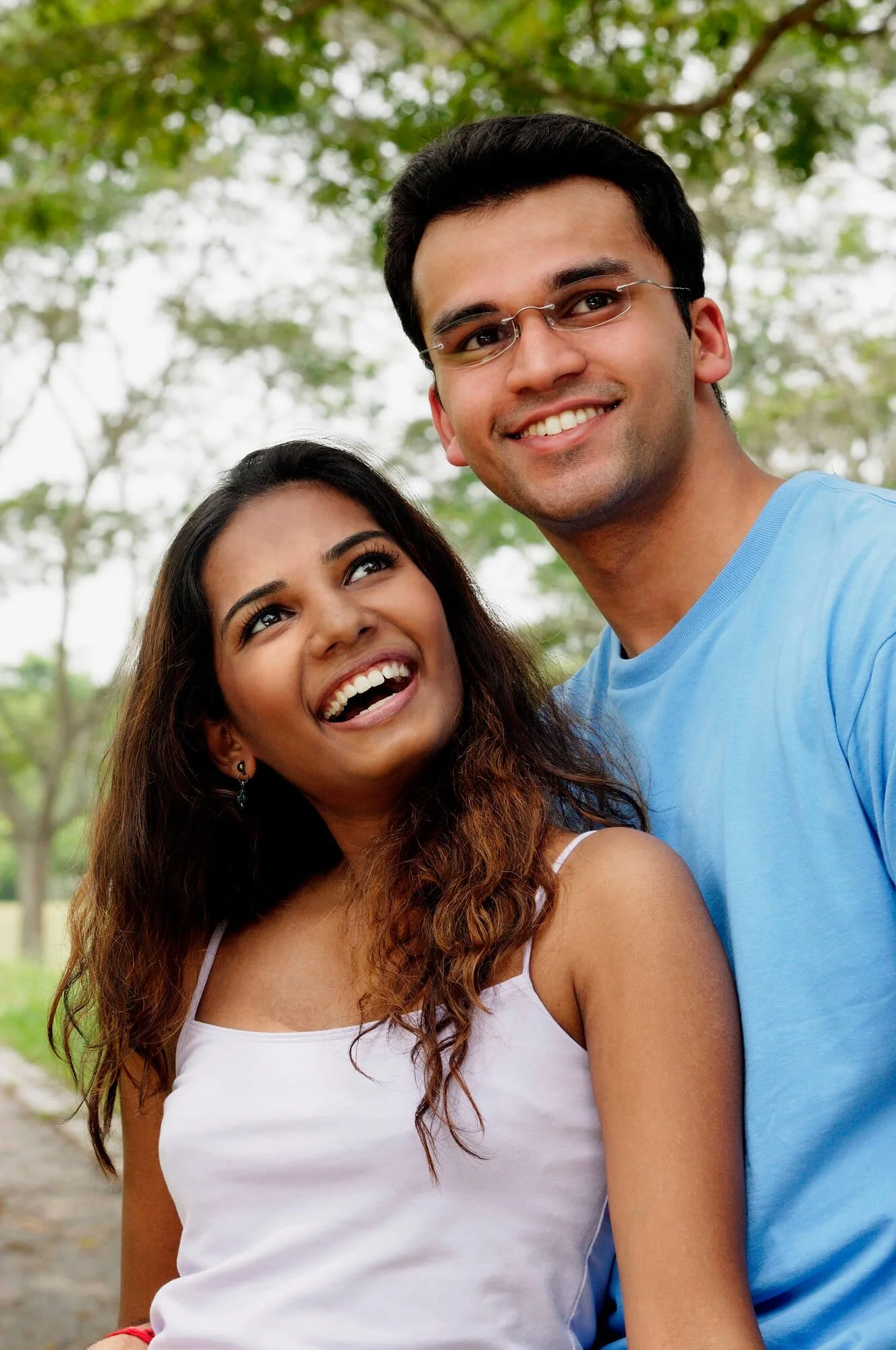 Happy couple sharing a joyful moment together, representing couples counseling in Atlanta and Dunwoody, GA