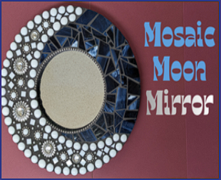 Mosaic Moon Mirror