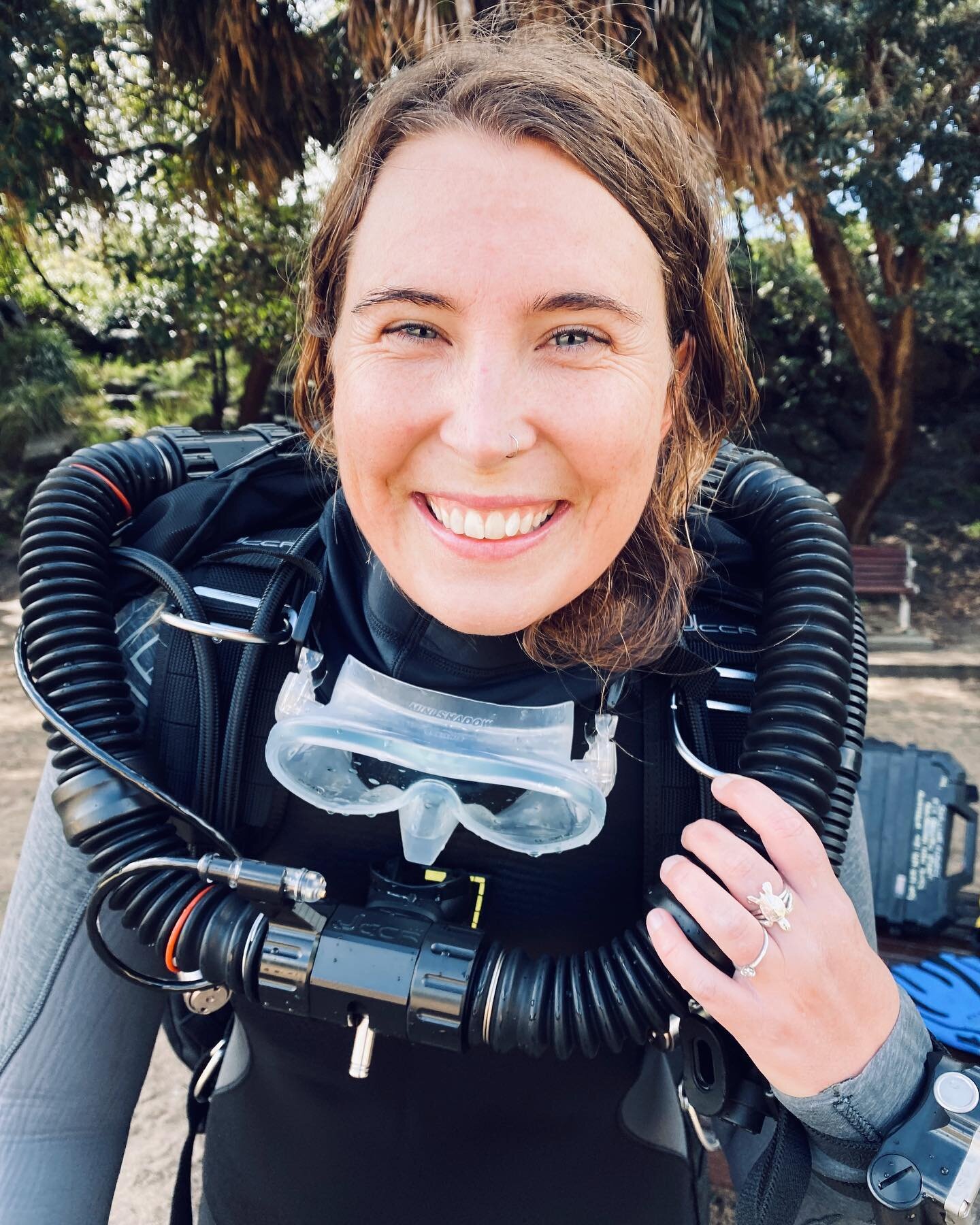 I&rsquo;ve spent all weekend trying to convince the giant cuttlefish I&rsquo;m one of them because I too can dive without bubbles. I think they bought it, cos they touched me with their tentacles. And I&rsquo;m officially a rebreather nerd now weeeee
