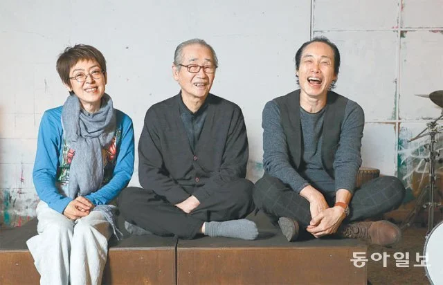 가부좌 튼 ‘프리재즈 거장’… 77세 강태환, 성수동서 새 도전