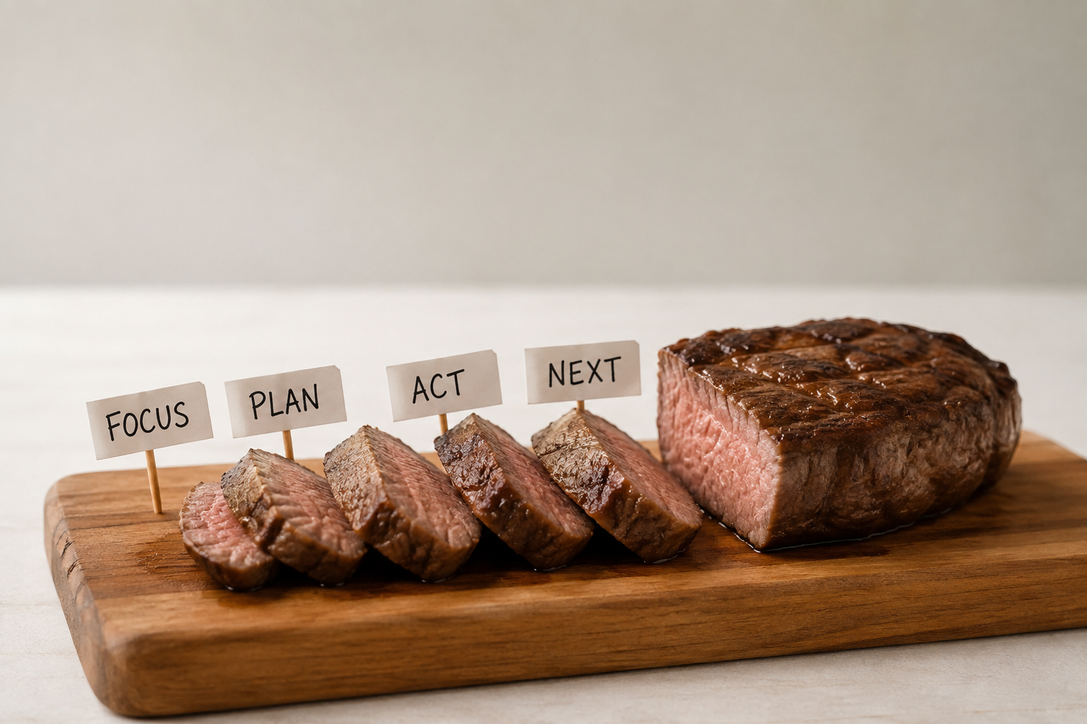 How Do You Eat a Cow?