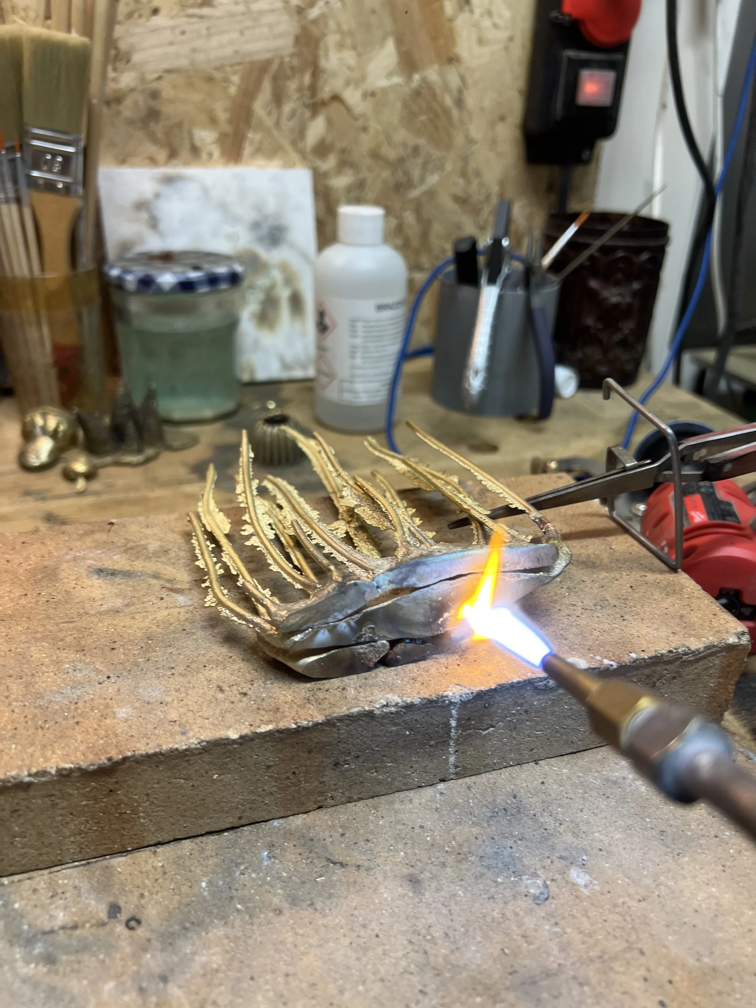 Brasage-argent-laiton