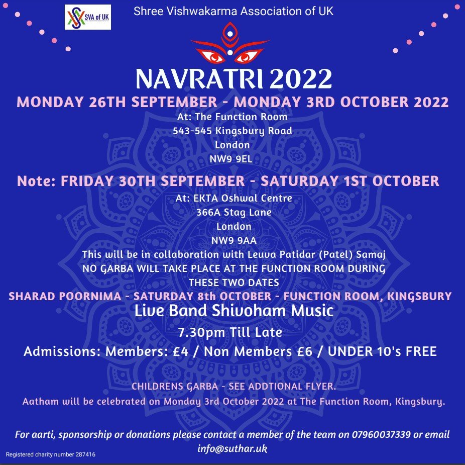 Navratri 2022 (26th Sep - 3rd Oct)