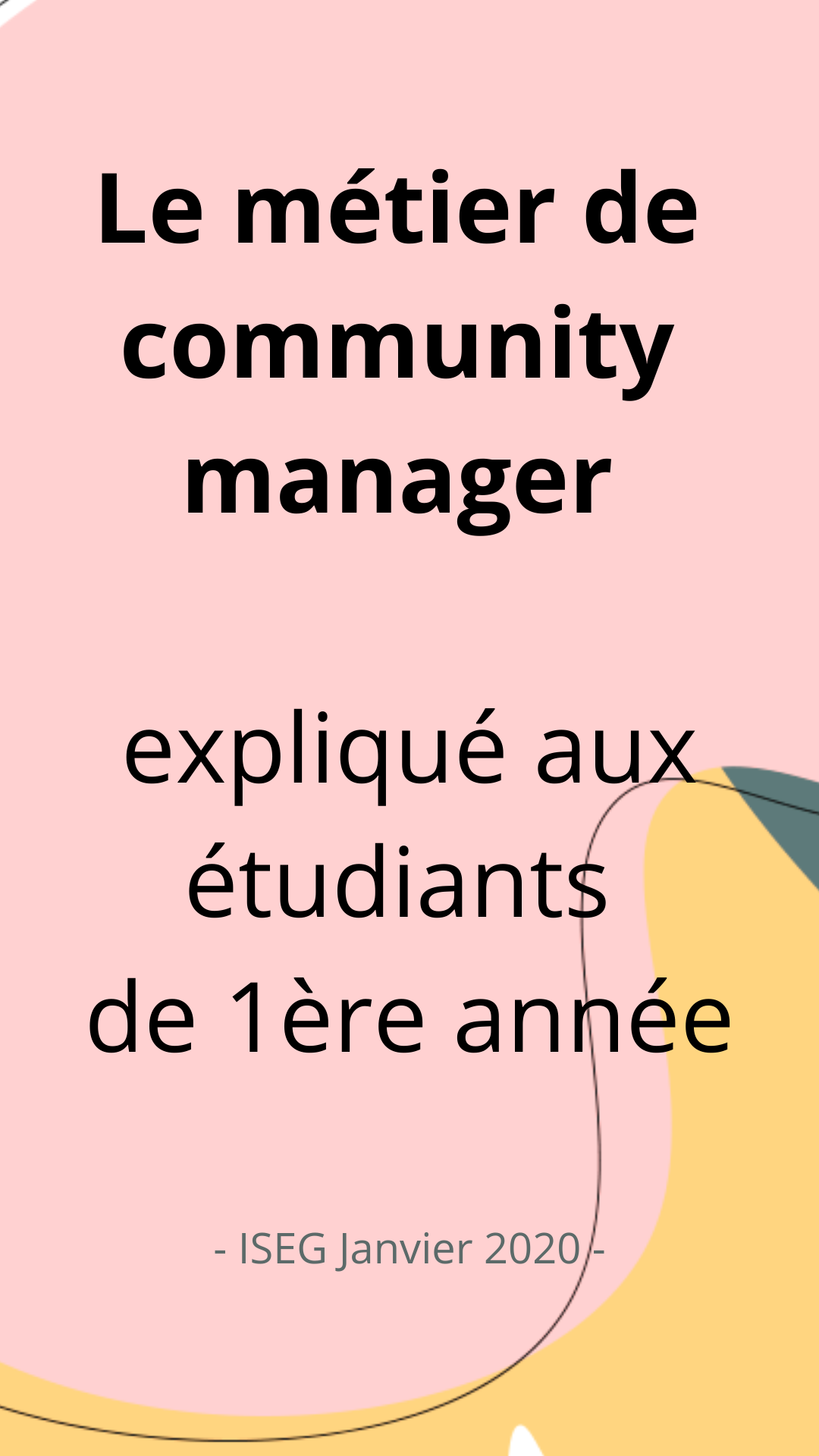 Le métier de community manager expliqué aux étudiants