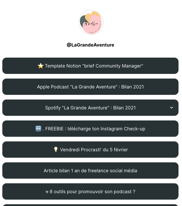 Comment ajouter un lien sur Instagram ? - Axelle MAROT
