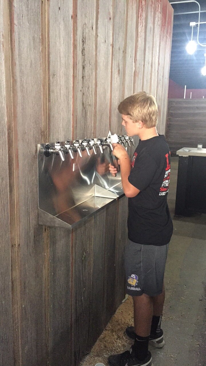 Tapper installation.JPG