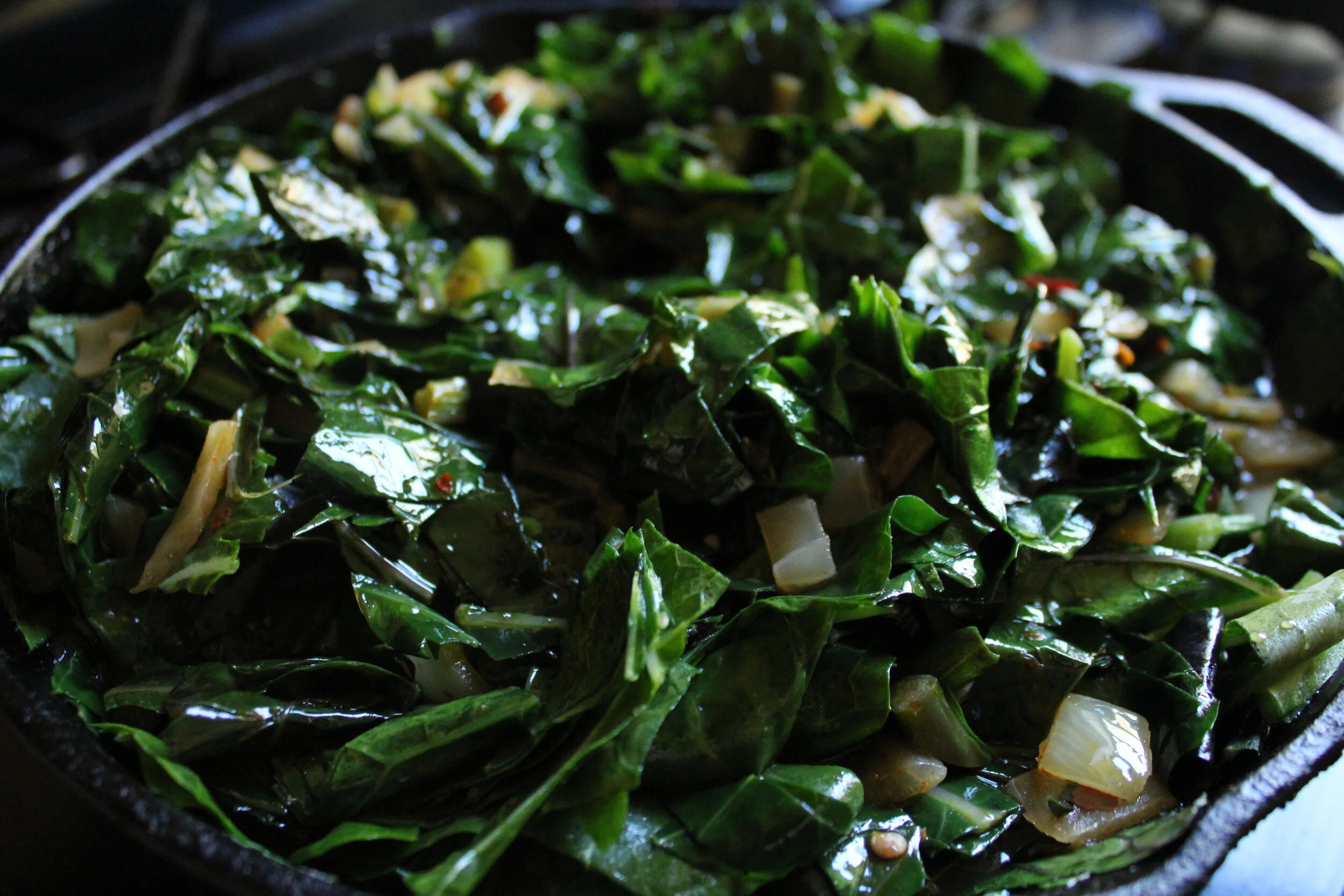 Chapter 2. Grandma's New Smokey Braised Greens