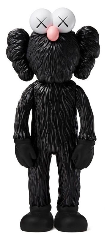 KAWS BFF Open Edition Vinyl Figure Black — AM:PM