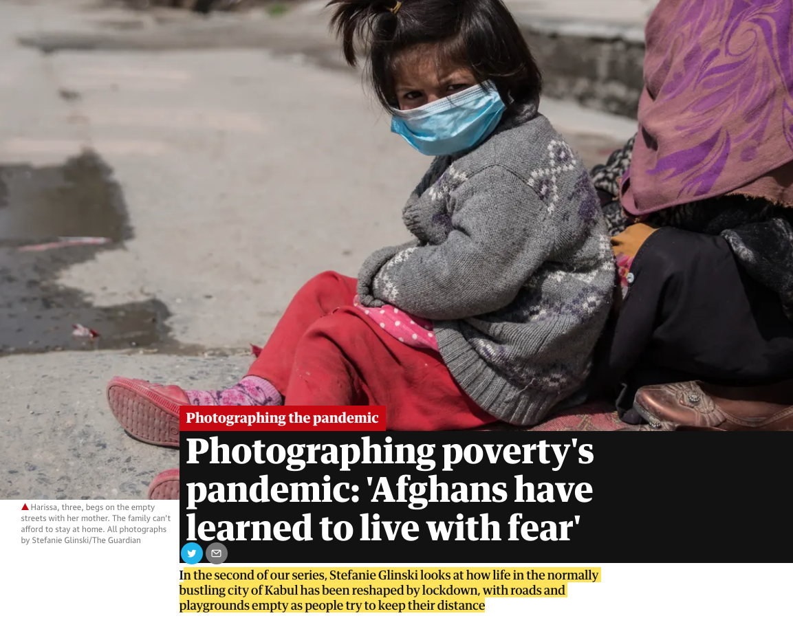 "Afghans have learned to live with fear"