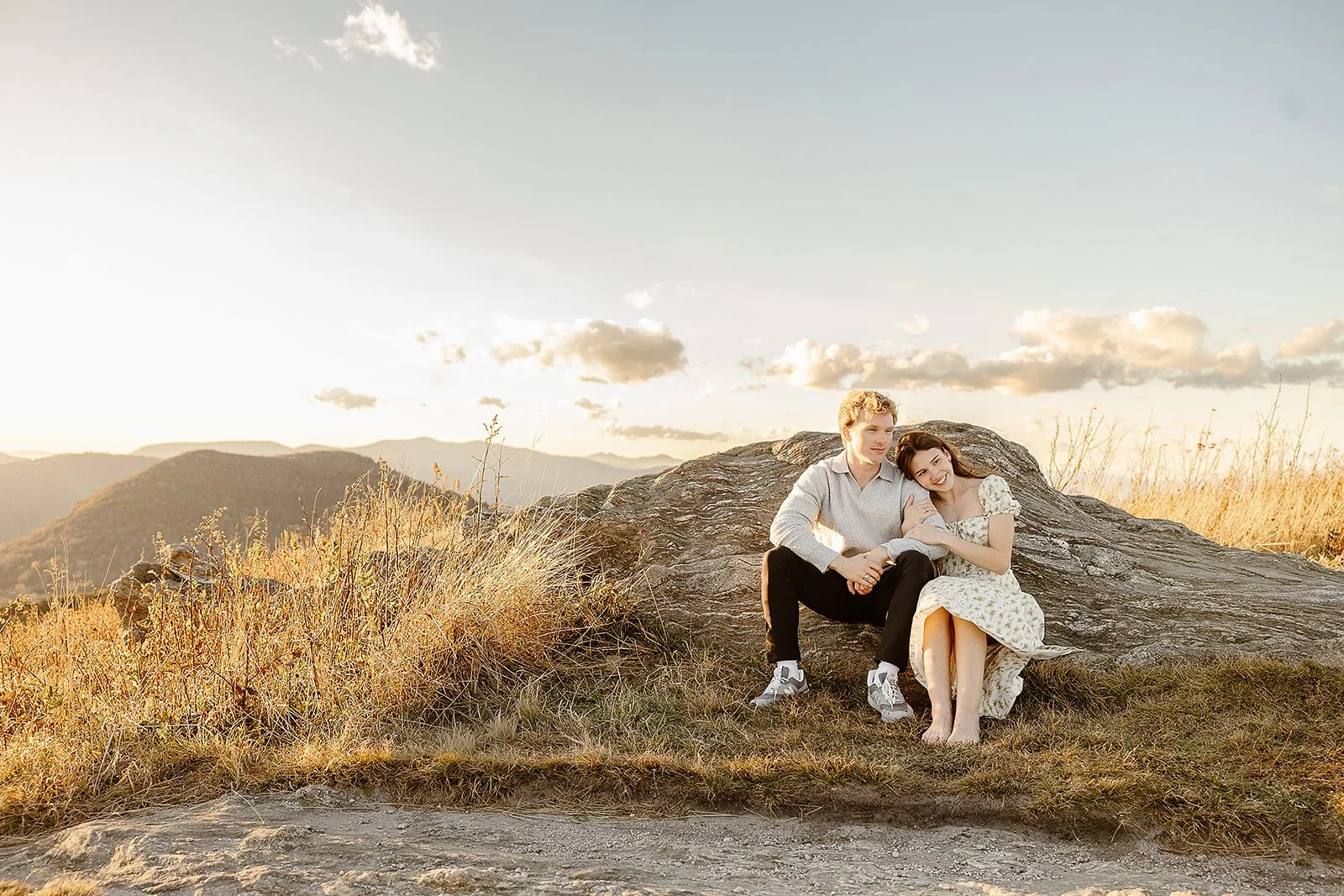 engagement photographer blue ridge parkway