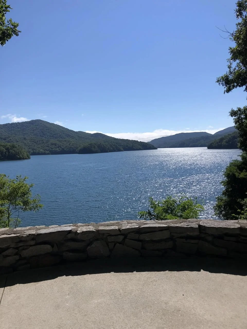 Fontana Lake overlook Bryson City
