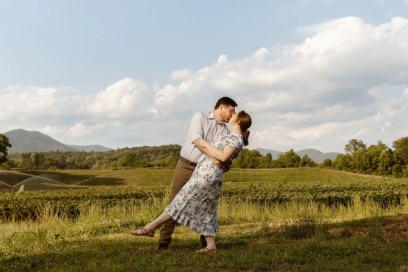 Bryson city engagement photographer