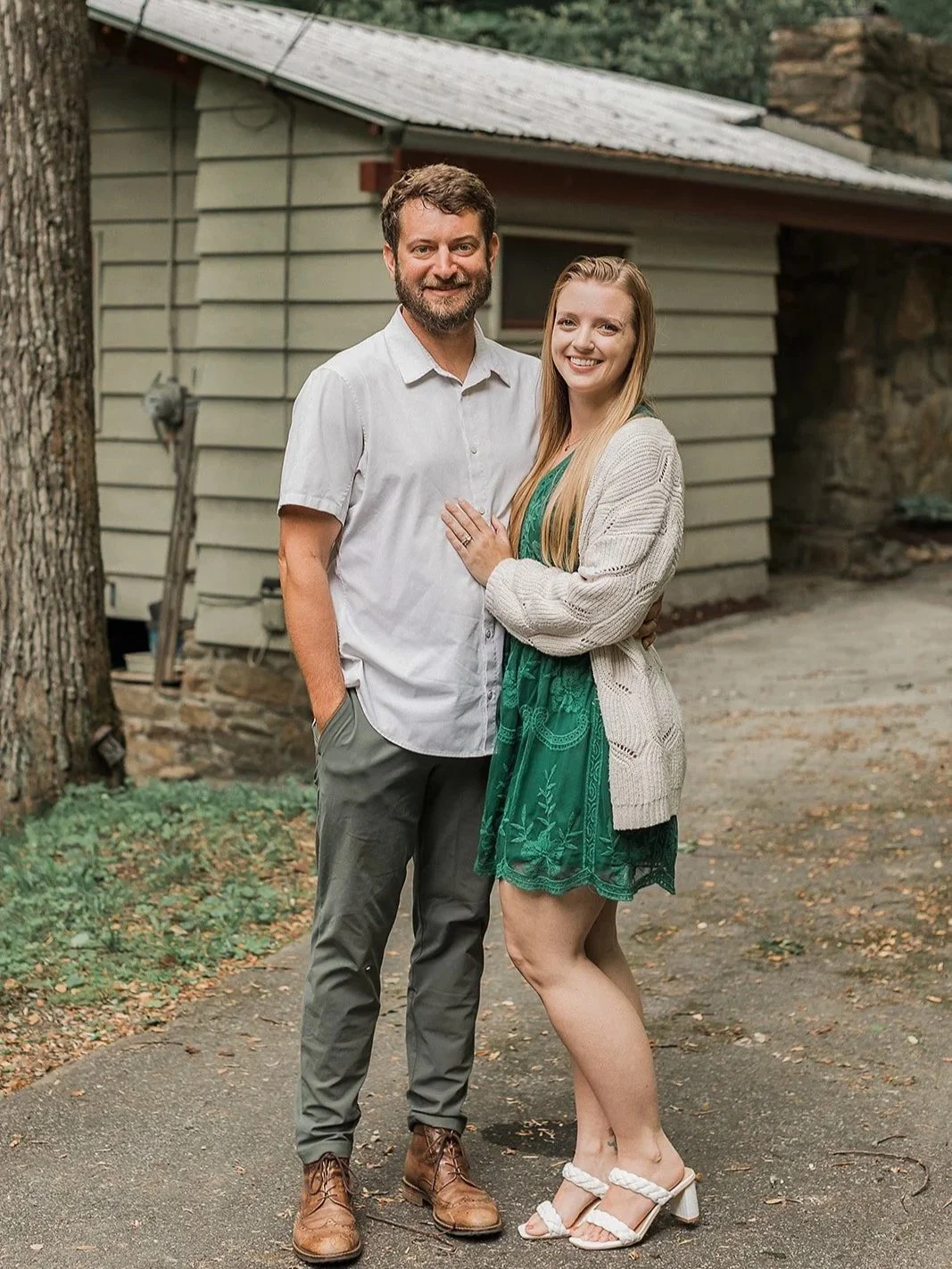 natural wedding photographer in Sylva nc