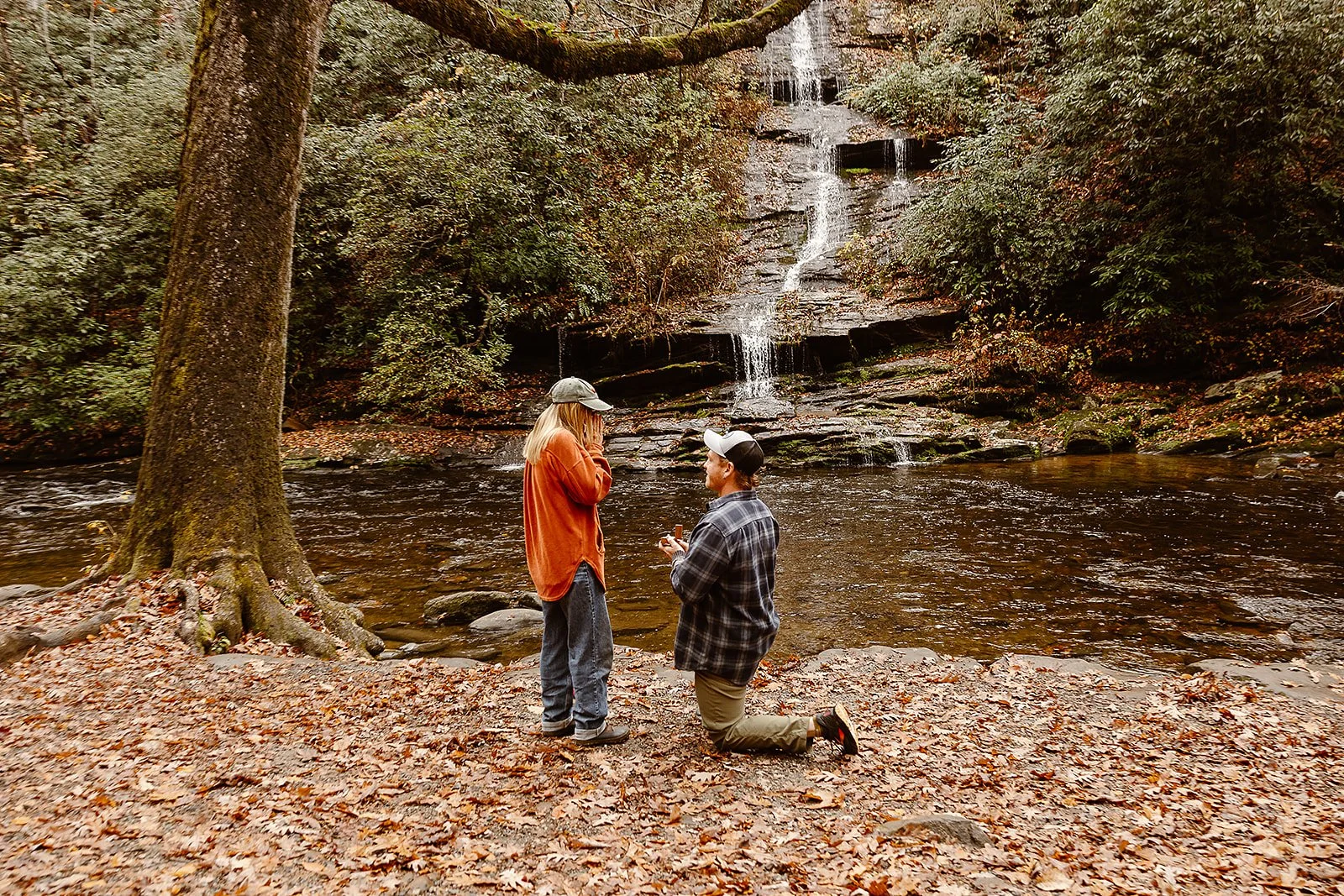 waterfalls in Bryson city nc