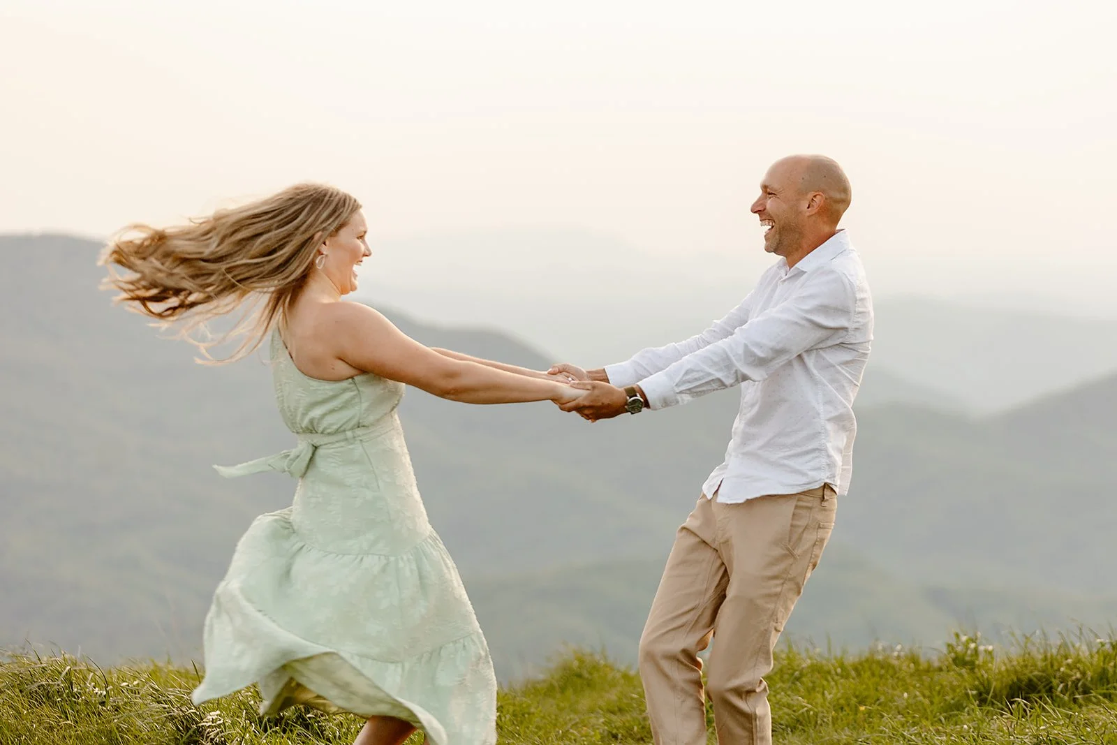 Bryson city engagement photographer