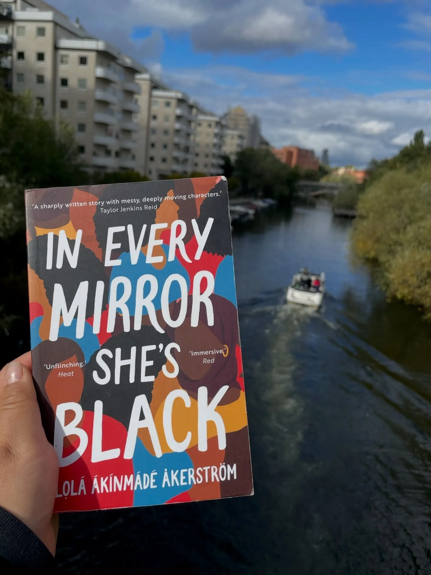 Review from @ostomateforlife: 
In Every Mirror She&rsquo;s Black by Lola Akinmade 
📘📗📕

Firstly, props to Lola for the brilliant title!
This story follows three black women from various backgrounds as they try to make a life for themselves in Stoc