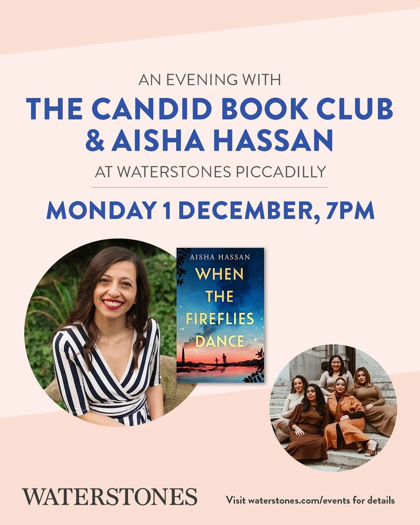 📣📣EVENT ANNOUNCEMENT📣📣

📚 Candid Conversations with Aisha Hassan

Mark your diaries for the final Candid book club of 2025, taking place&nbsp;at&nbsp;Waterstones Piccadilly&nbsp;this&nbsp;December!

Join us for a classic Candid discussion, in th