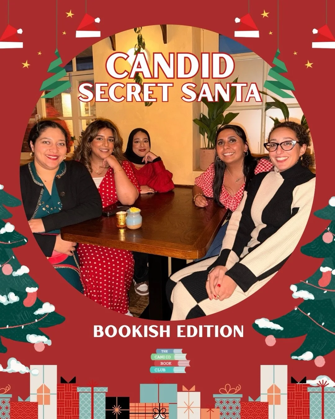 ✨📚BOOKISH SECRET SANTA📚✨

✨Who gifted the best books? 
✨Who received the best books?
✨What books are on your wish list?

A few years ago we scrapped the traditional secret Santa and made it bookish!
Our aim was to gift a book that was suited to the
