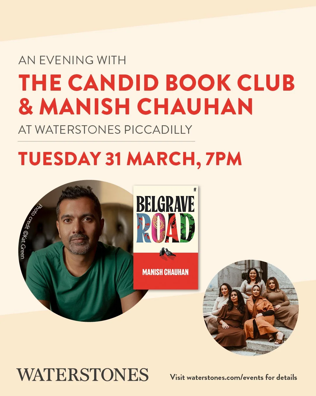 Candid Conversations with Manish Chauhan at Waterstones Piccadilly