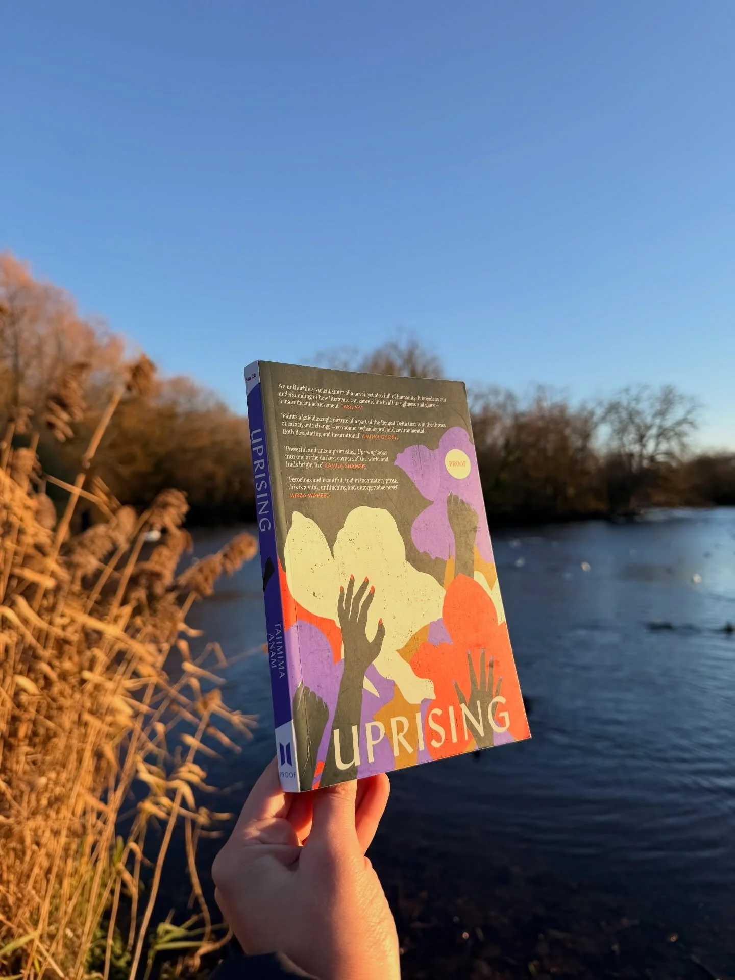 ✨MAY 2026 BOOK RELEASE✨

Review from @venicethemenace:
Uprising by Tahmima Anam
📘📘📘📘

In her forthcoming novel Uprising, Tahmima Anam delivers a rebellious and empowering narrative that enters a space rarely explored in commercial fiction, making