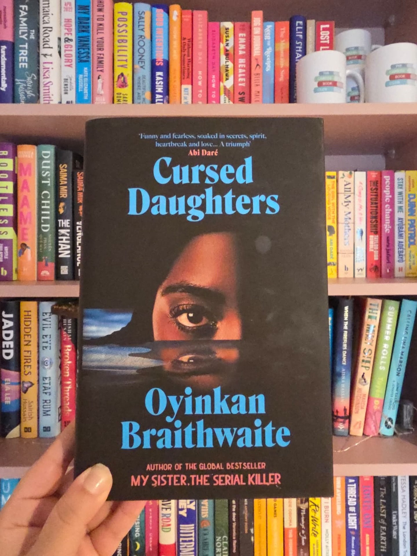 Review from @miriamshanna:
Cursed Daughters by Oyinkan Braithwaite
📘📘📘📘

When a book opens with a family tree spanning three generations of women, you know you&rsquo;re in safe hands. Cursed Daughters by Oyinkan Braithwaite centres on a family bo