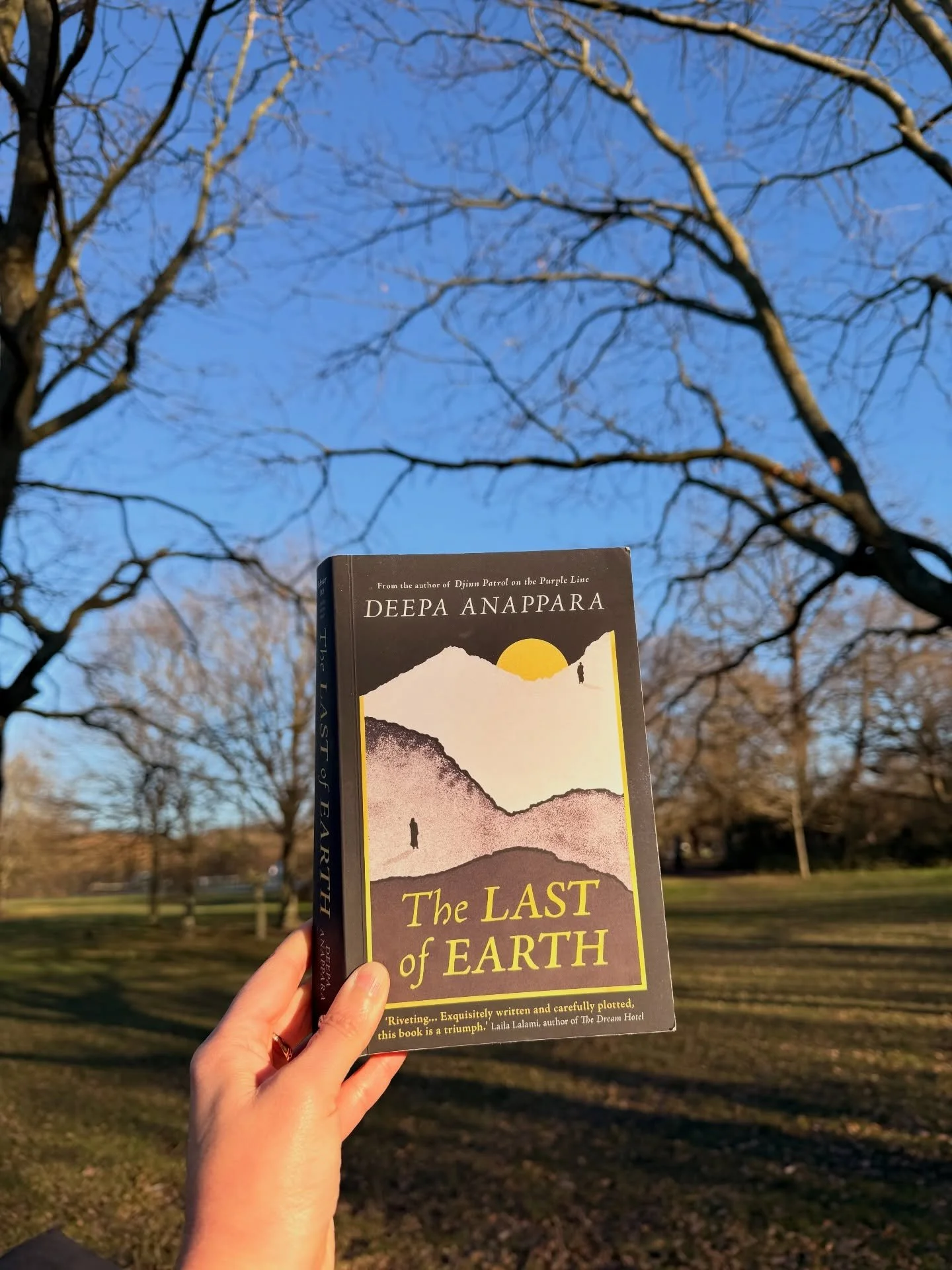 Review from @venicethemenace:
The Last of Earth by Deepa Anappara
📘📘📘

In her new historical novel Deepa Anappara transports us to 1869, an era when Tibet remained a Forbidden  Kingdom and a closed world that became a feverish obsession for the Br