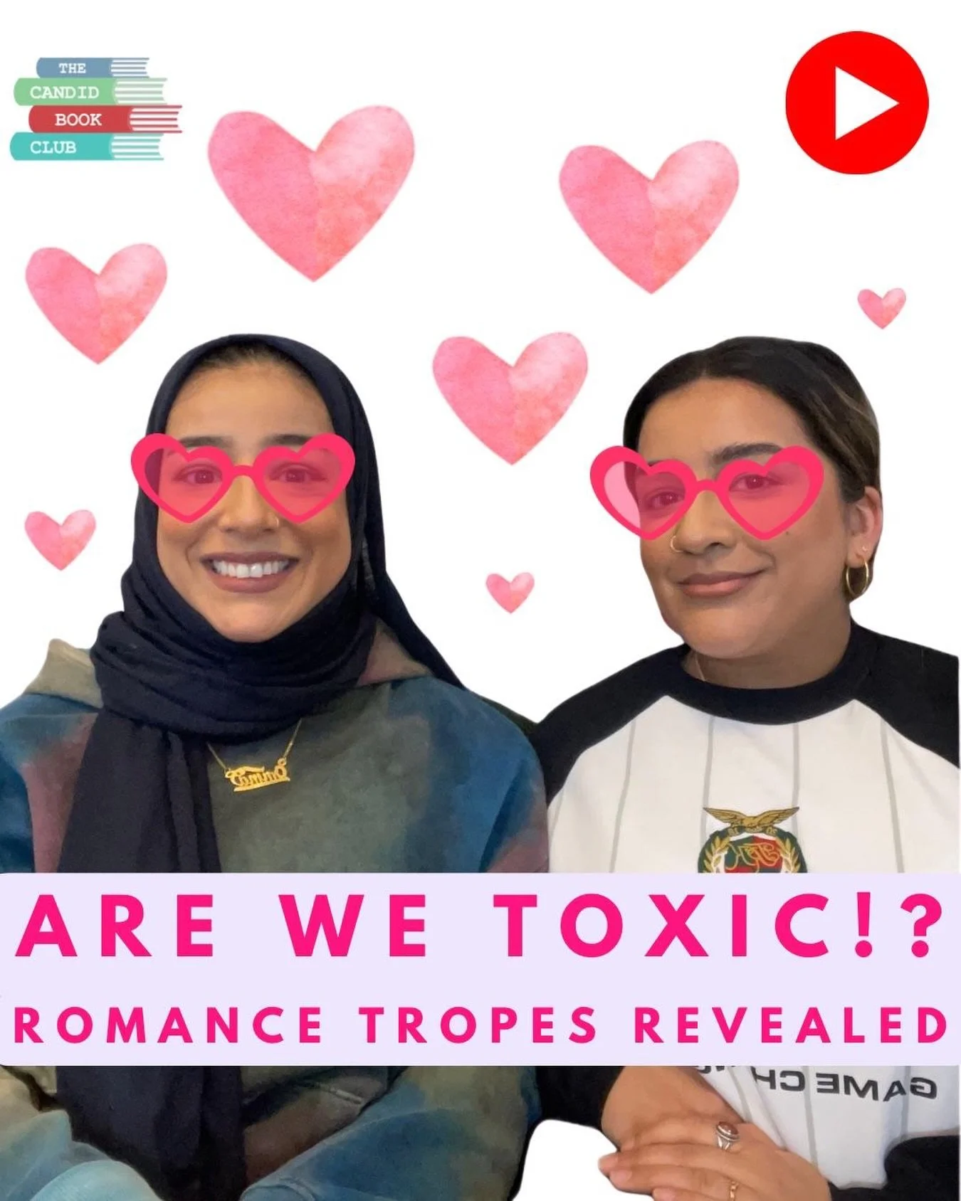Want to know our thoughts on romance tropes? Great because our newest video about romance is now on YouTube 🎬

Tune in to Tanya and Omma as they get candid about all things romance books with a few favourite recommendations sprinkled in. 📚

As alwa