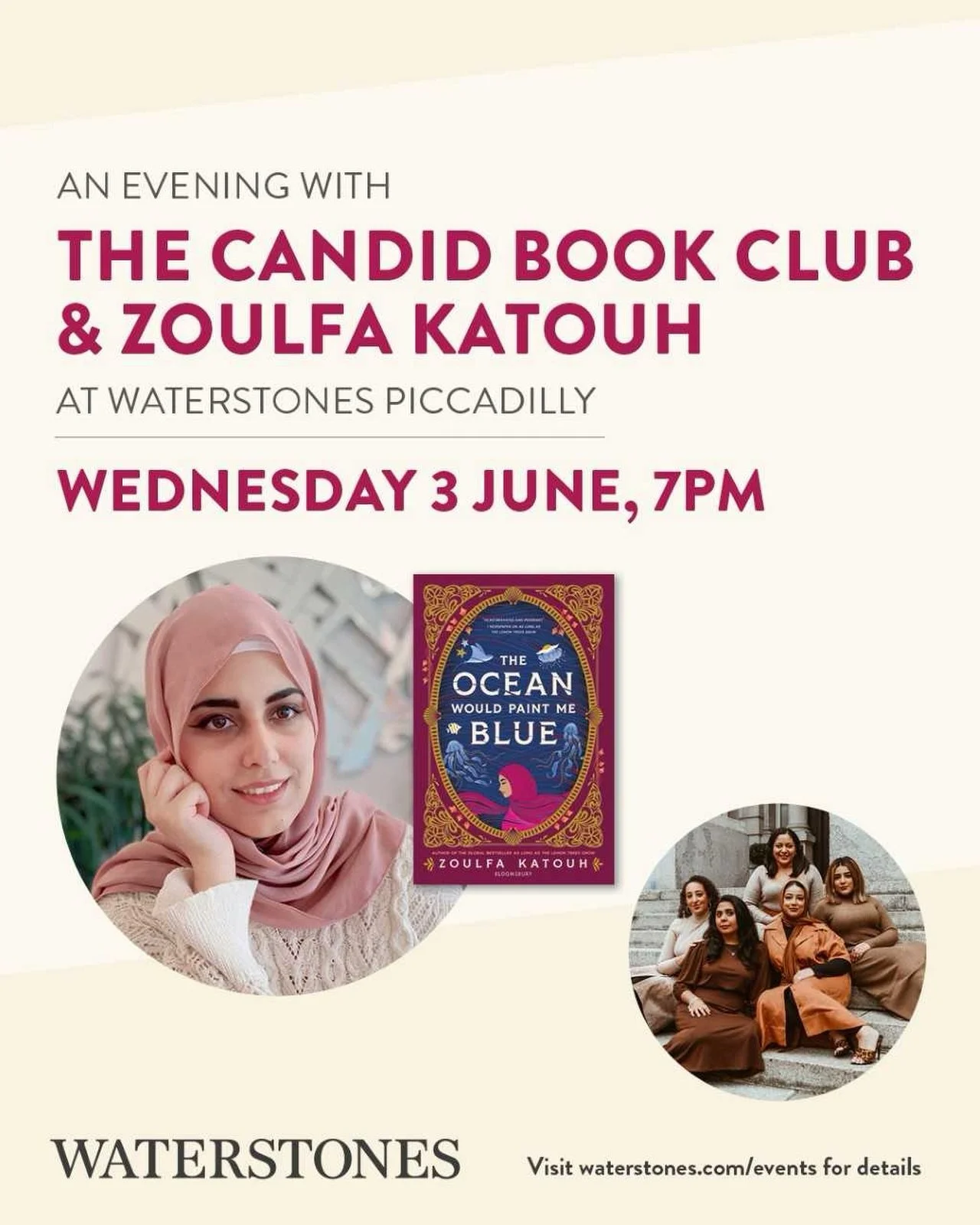 📣B O O K 📣 L A U N C H 📣 
📣A N N O U N C E M E N T 📣

📚An Evening with ZOULFA KATOUH

We&rsquo;re so privileged to announce that we&rsquo;ll be joined&nbsp;by&nbsp;the incredible ZOULFA KATOUH&nbsp;at Waterstones Piccadilly this June!
For one n