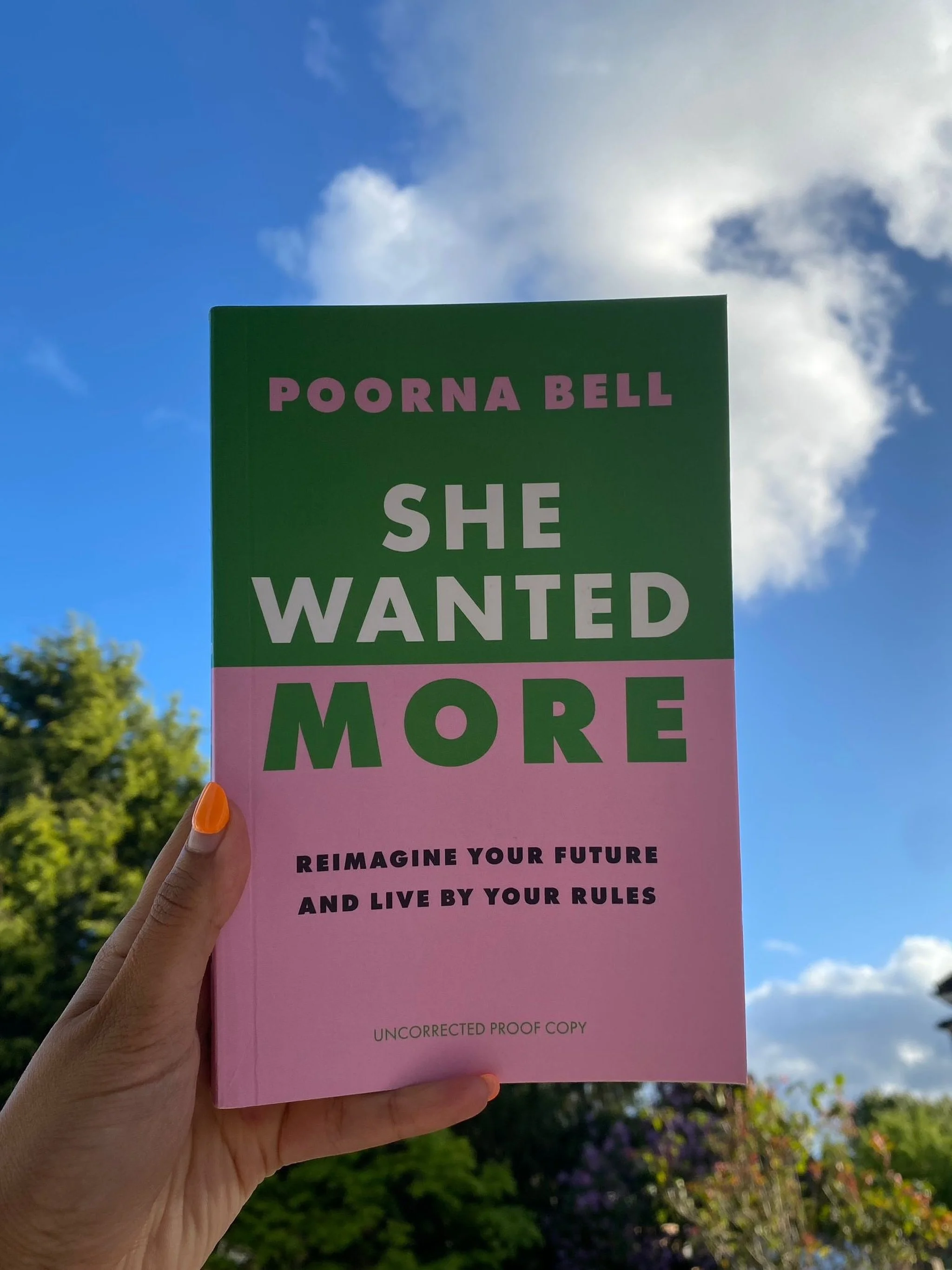 Review from @jess_panch:
She Wanted More by Poorna Bell
📕📕📕📕📕

Poorna Bell is back, this time with non-fiction. She Wanted More is a call for women in their 40s, 50s, 60s and 70s to be brave enough to step outside of society&rsquo;s limitations 