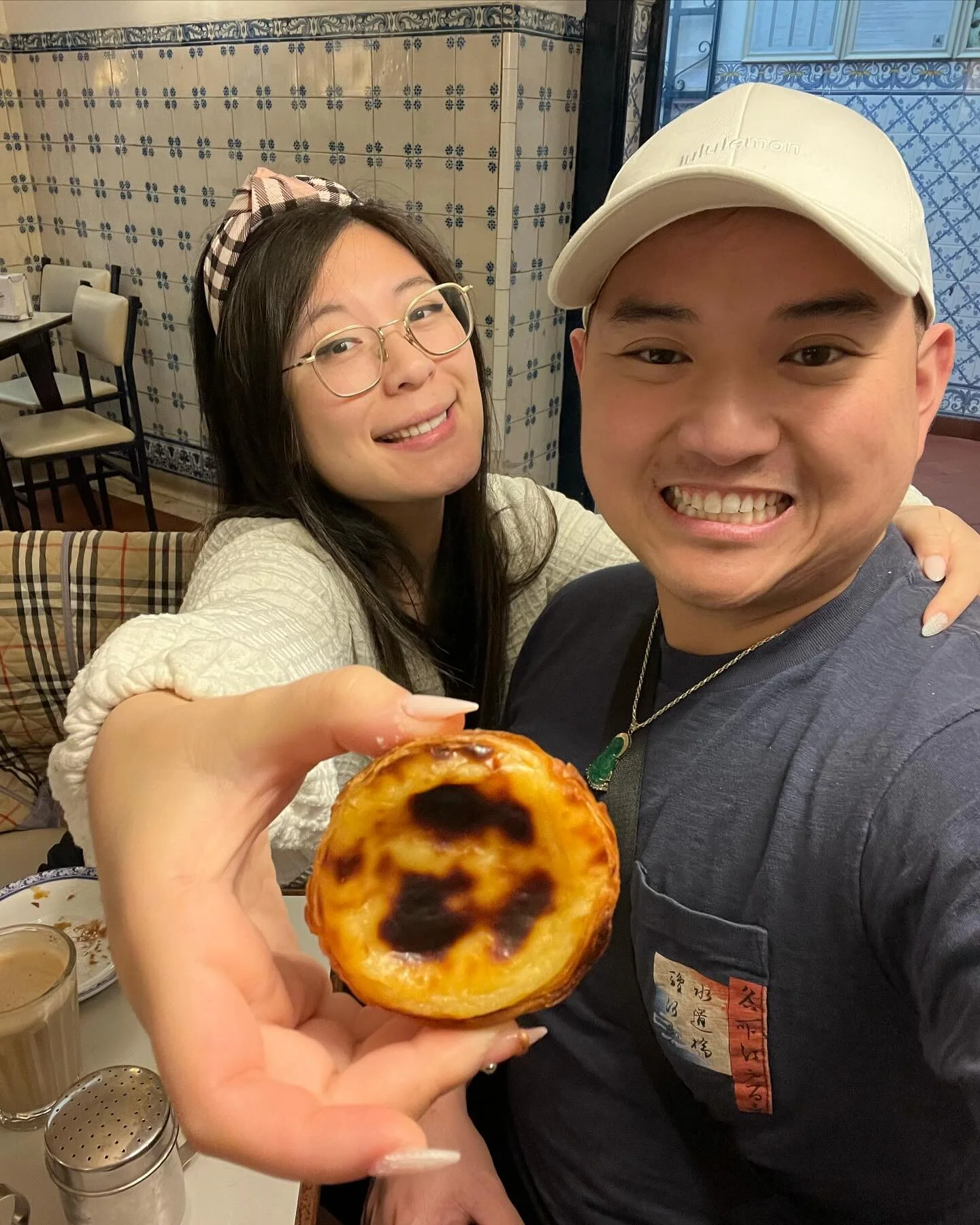 Our first Portuguese Egg Tart stop was at @pasteisbelem which is historically known to be the originator of the pasteis de nata that can be eaten around all of Portugal. The originating recipe comes from Jer&oacute;nimos monks during the 1830s and to
